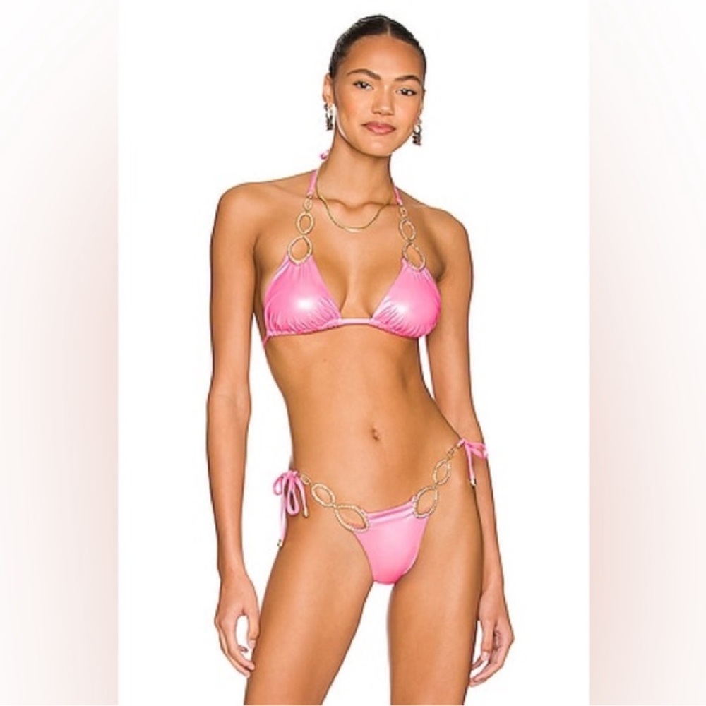 NWT pink paisley xl/large set